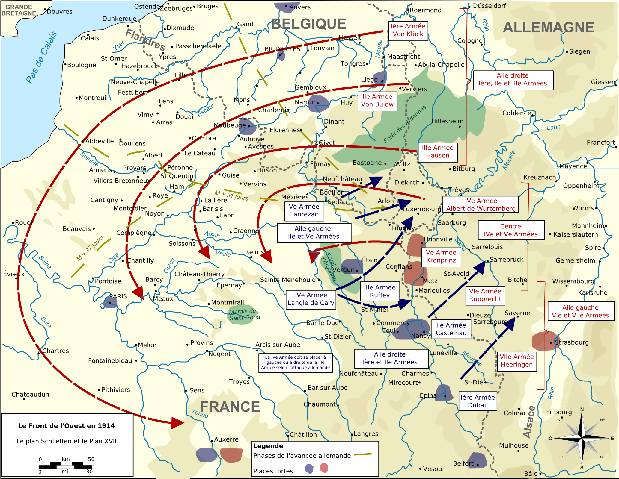 Histoire La Grande Guerre Le D roulement De La Guerre