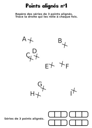 Points alignés